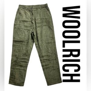 Vintage Woolrich 1964 Corduroy Pants - Dark Ivy, Size 12